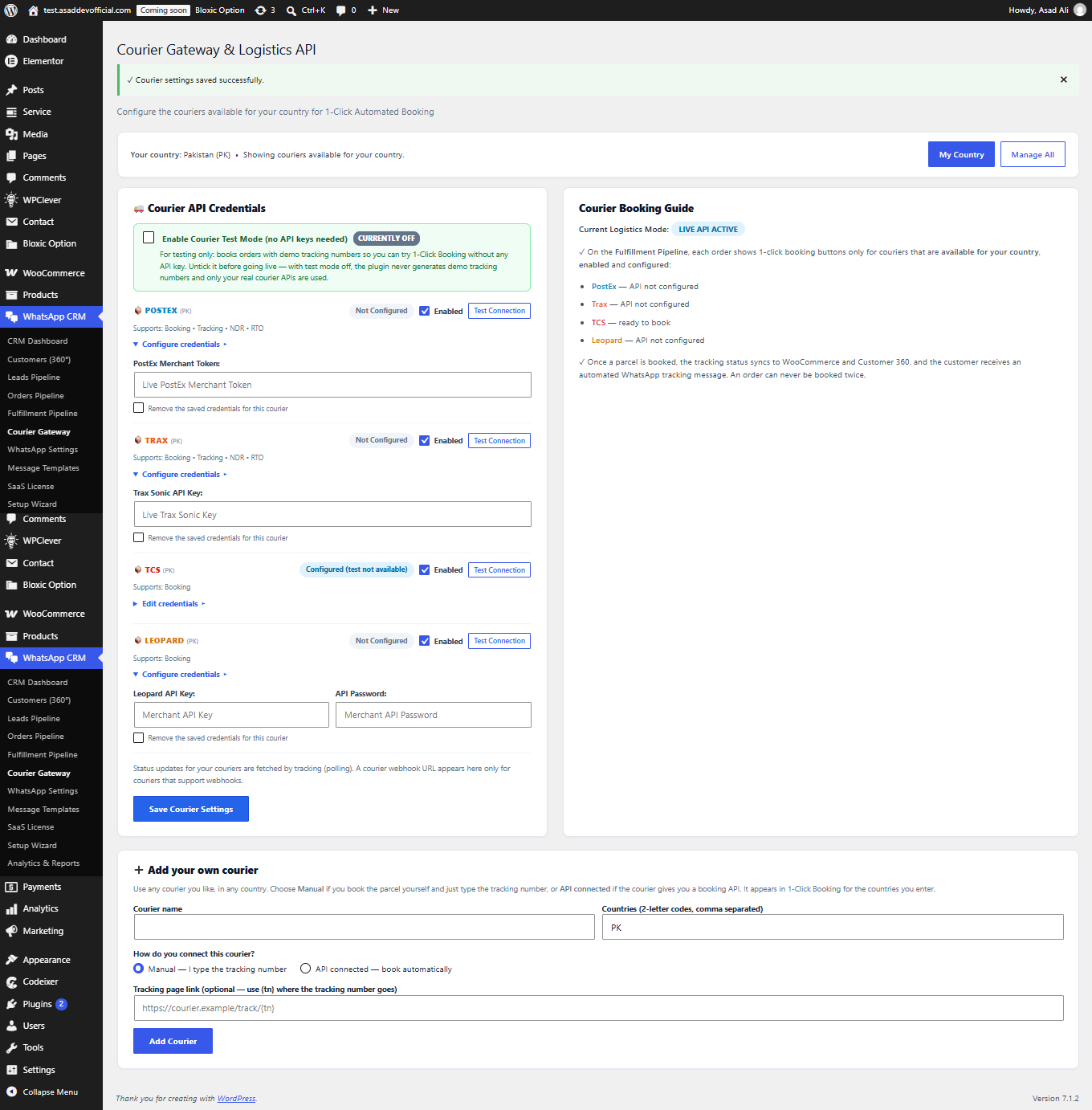 WhatsApp Sales CRM Pro – WooCommerce COD Anti-Fraud & Logistics Automation Plugin - Image 12