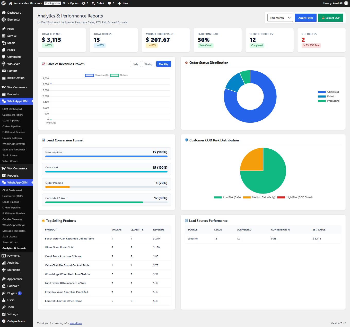 WhatsApp Sales CRM Pro – WooCommerce COD Anti-Fraud & Logistics Automation Plugin - Image 7
